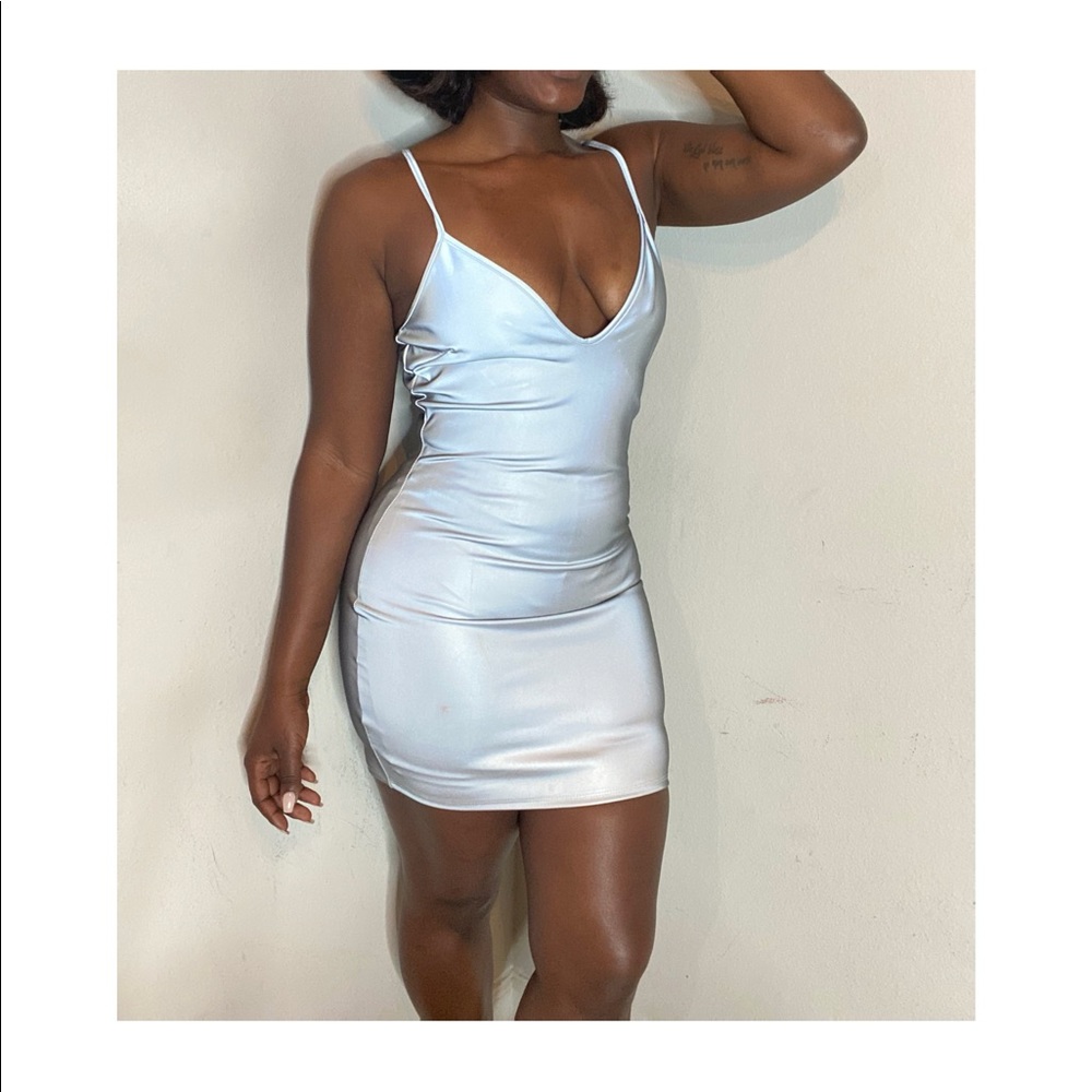 Reflective Strap Dress 👗